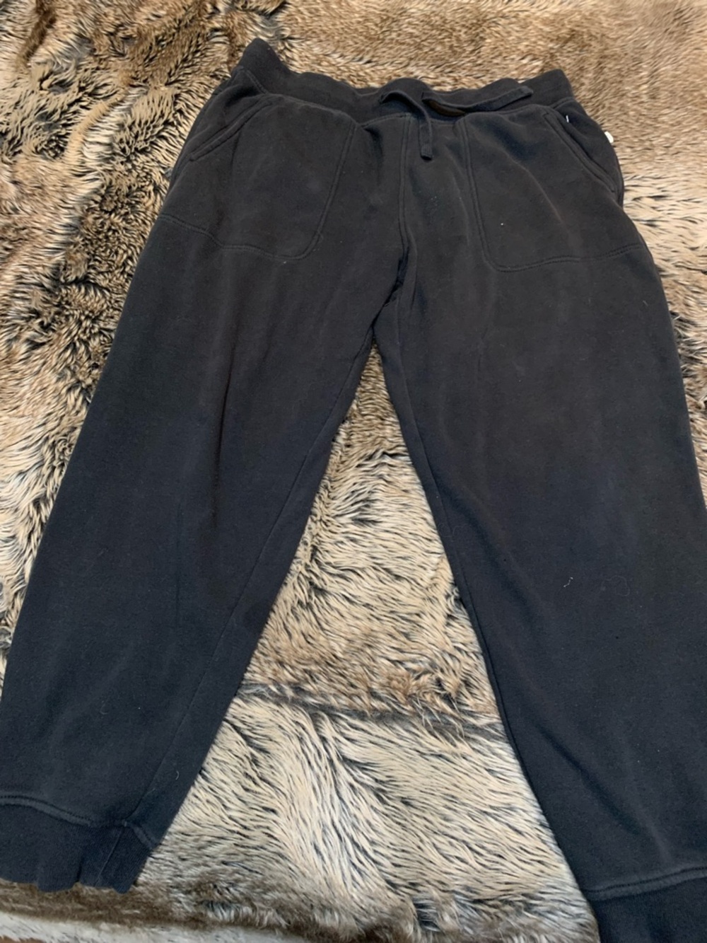UGG classic brushed-knit joggers Black Size L